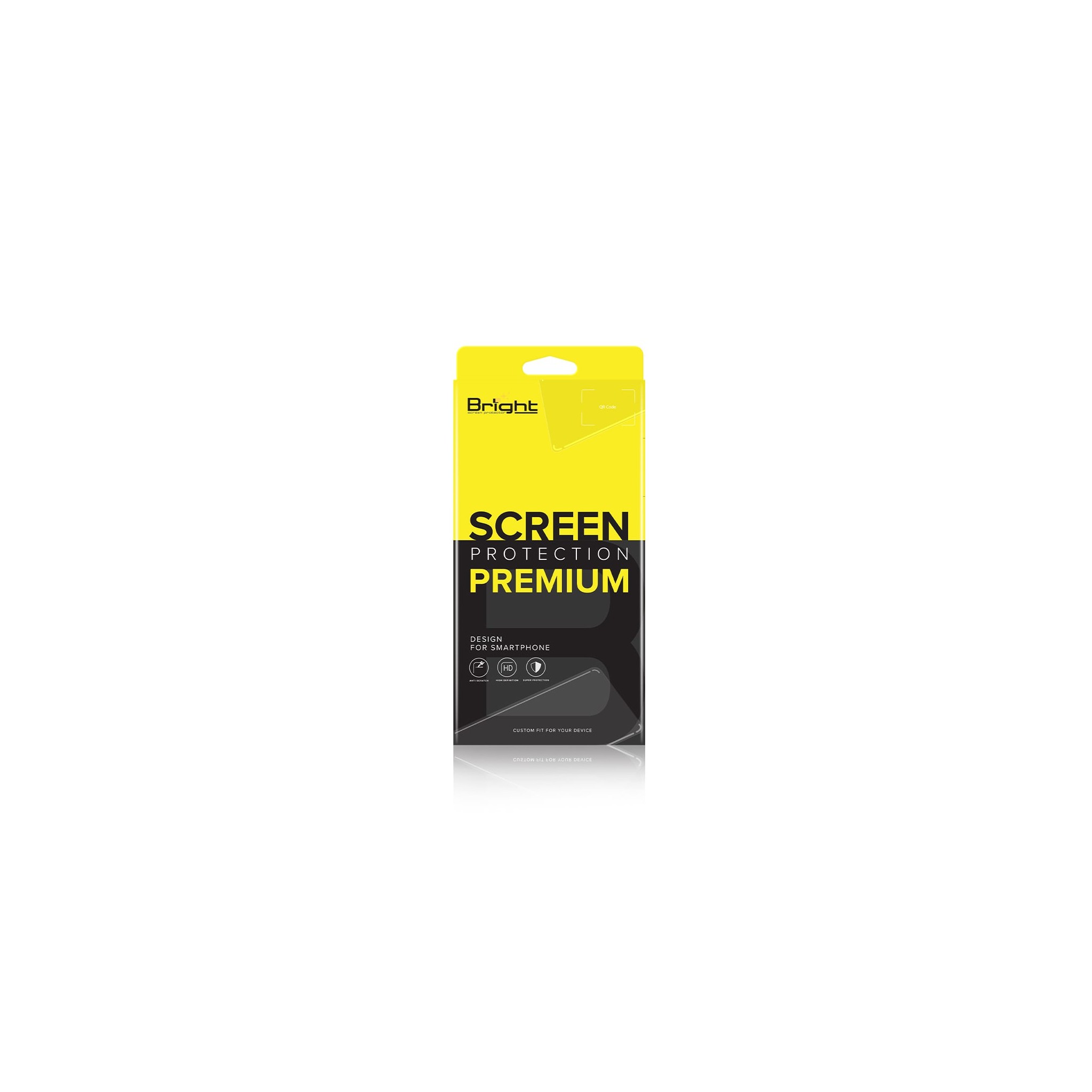 ฟิล์มกันรอย Bright Tempered Glass iPhone 16 Pro Full Frame Black