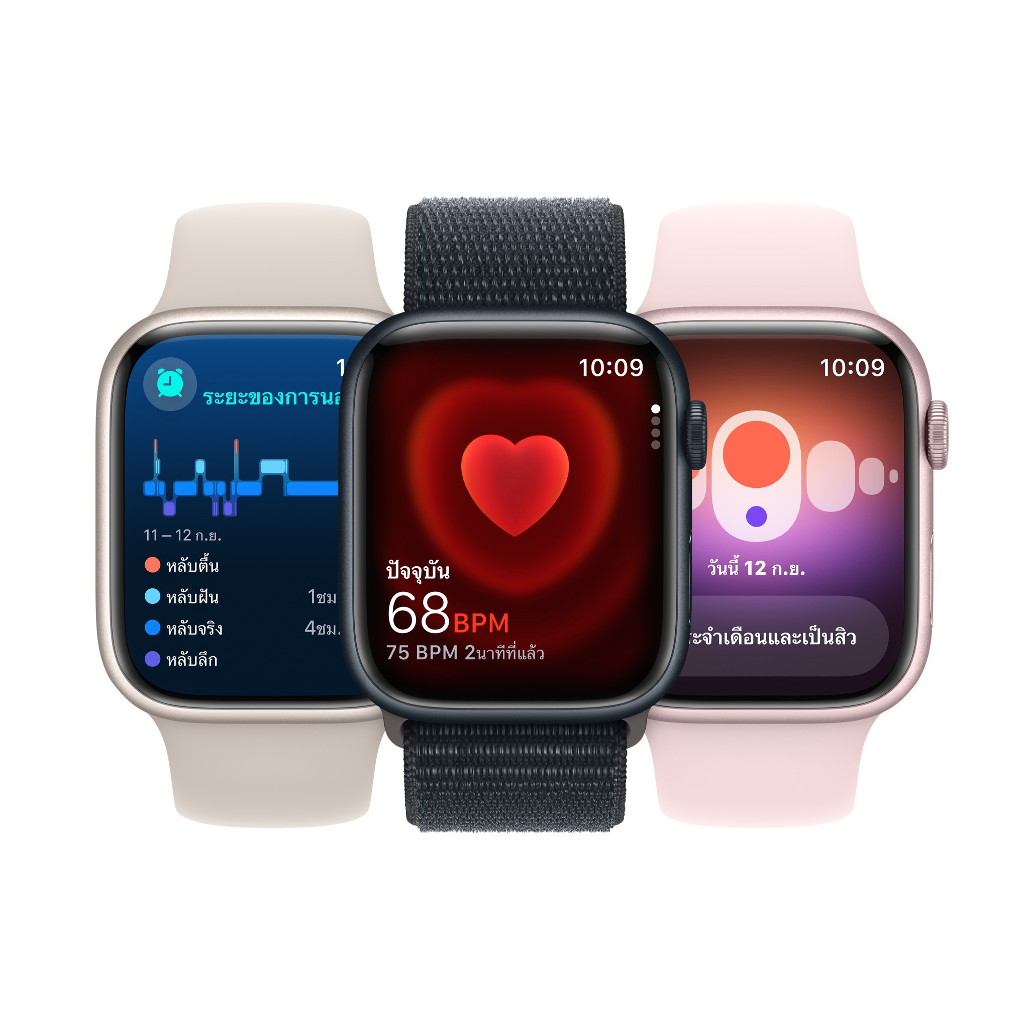 Apple Watch Series 9 GPS 41mm (PRODUCT)RED Aluminium Case with (PRODUCT)RED Sport Band - S/M