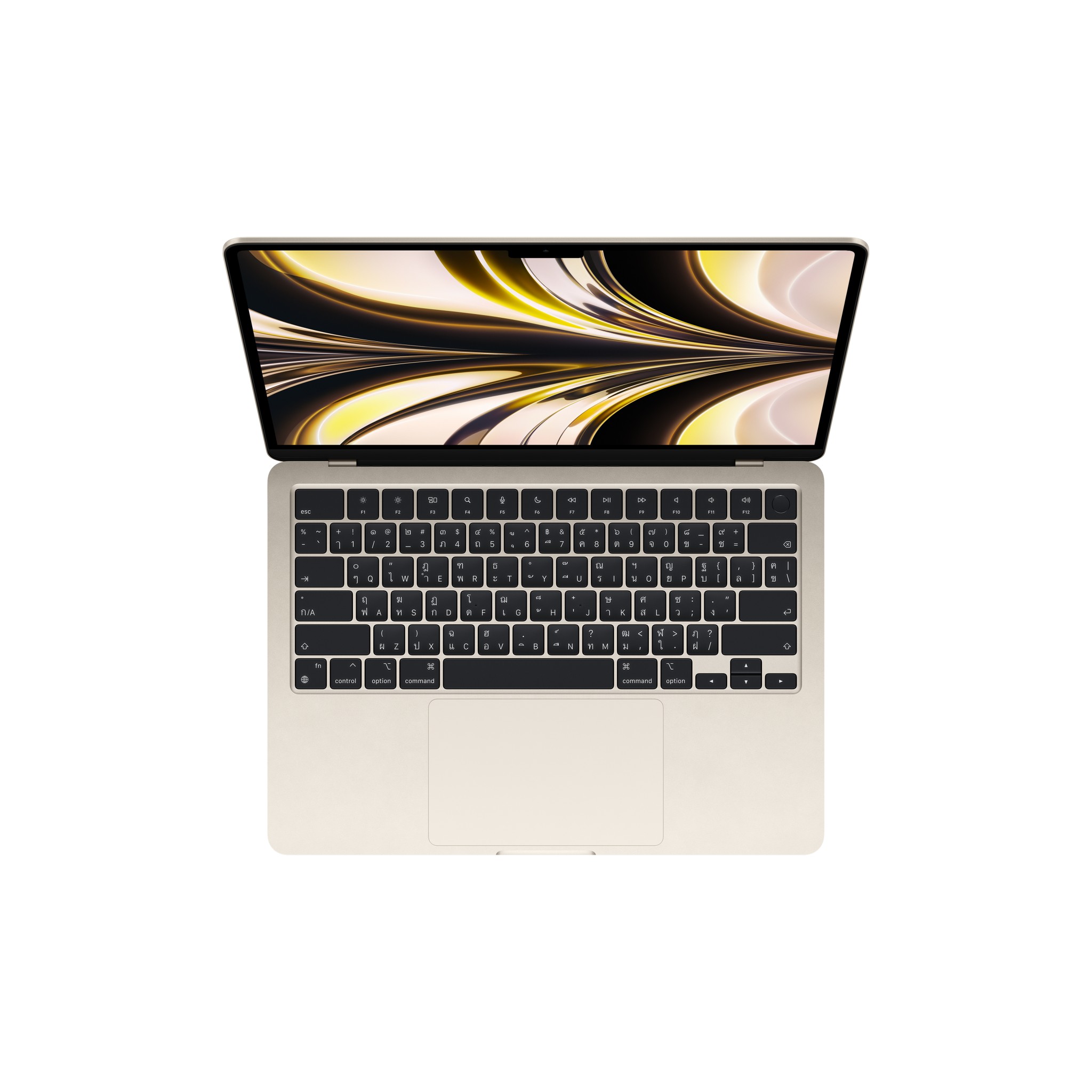 MacBook Air 13 : M2 chip 8C CPU/8C GPU/8GB/256GB - Starlight (2022)