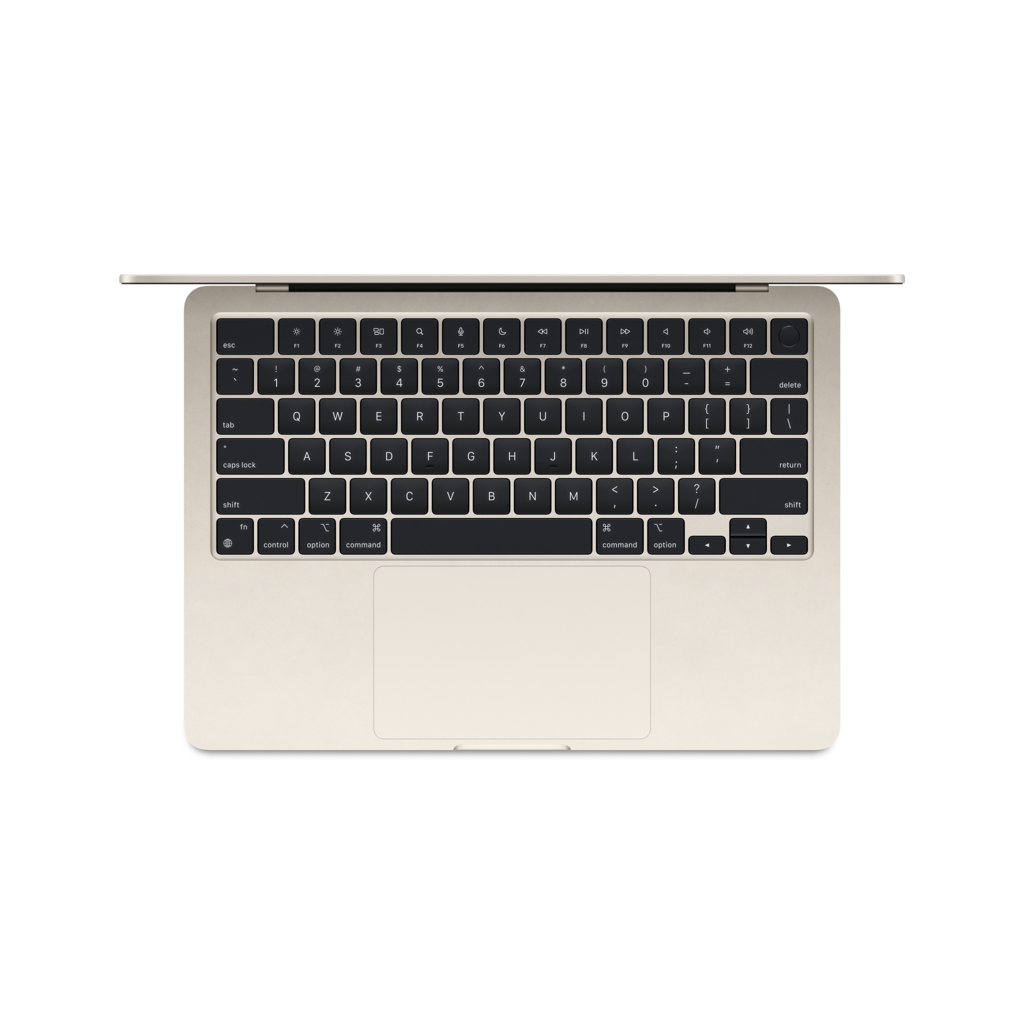 MacBook Air 13 : M3 chip 8C CPU/10C GPU/16GB/512GB - Starlight (2024)