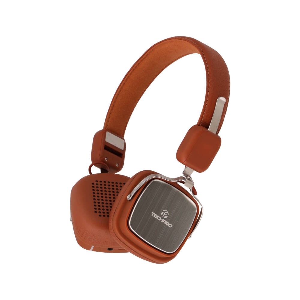 หูฟังไร้สาย TECHPRO TP-HP02 Cinnamon