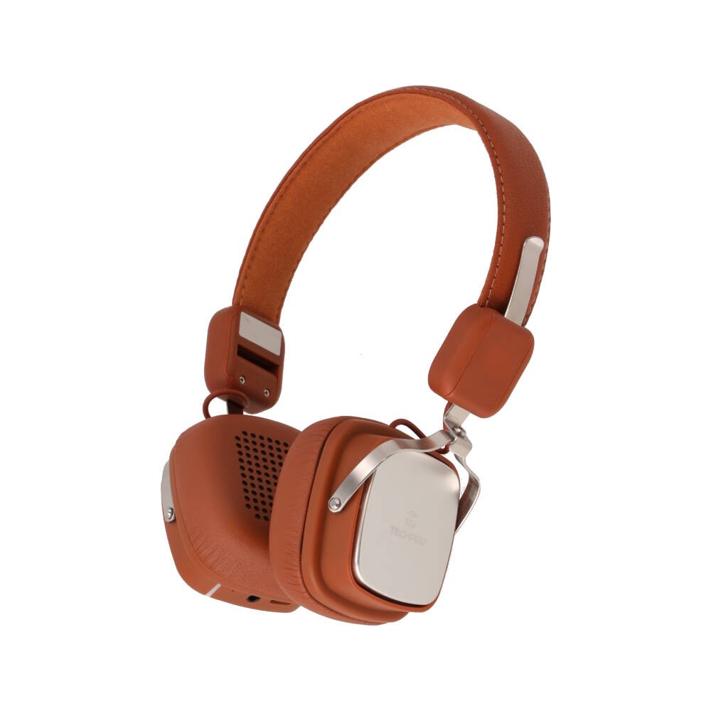 หูฟังไร้สาย TECHPRO TP-HP02 Cinnamon