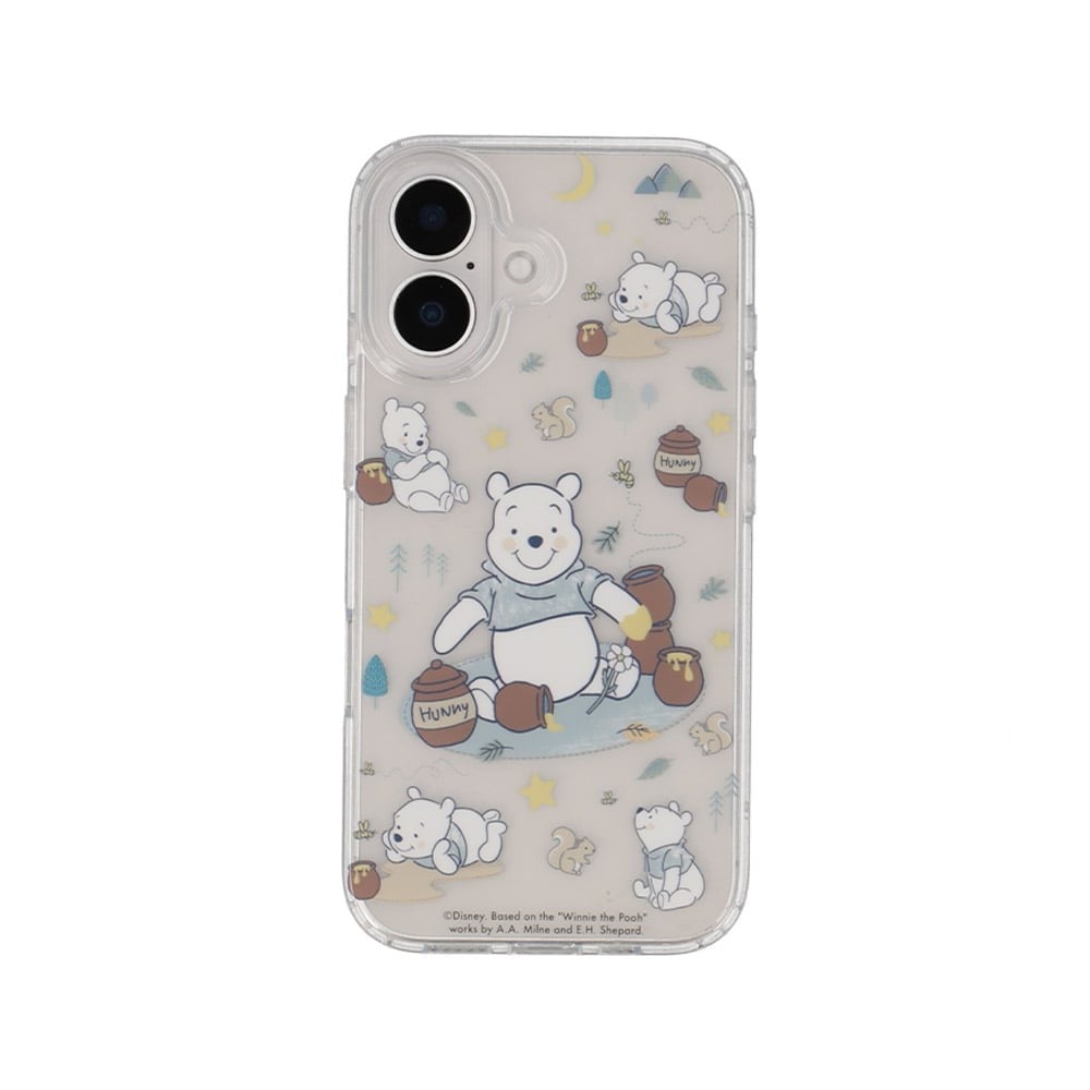 Blue Box x Winnie the Pooh เคส iPhone 16 Winnie with Honey jars