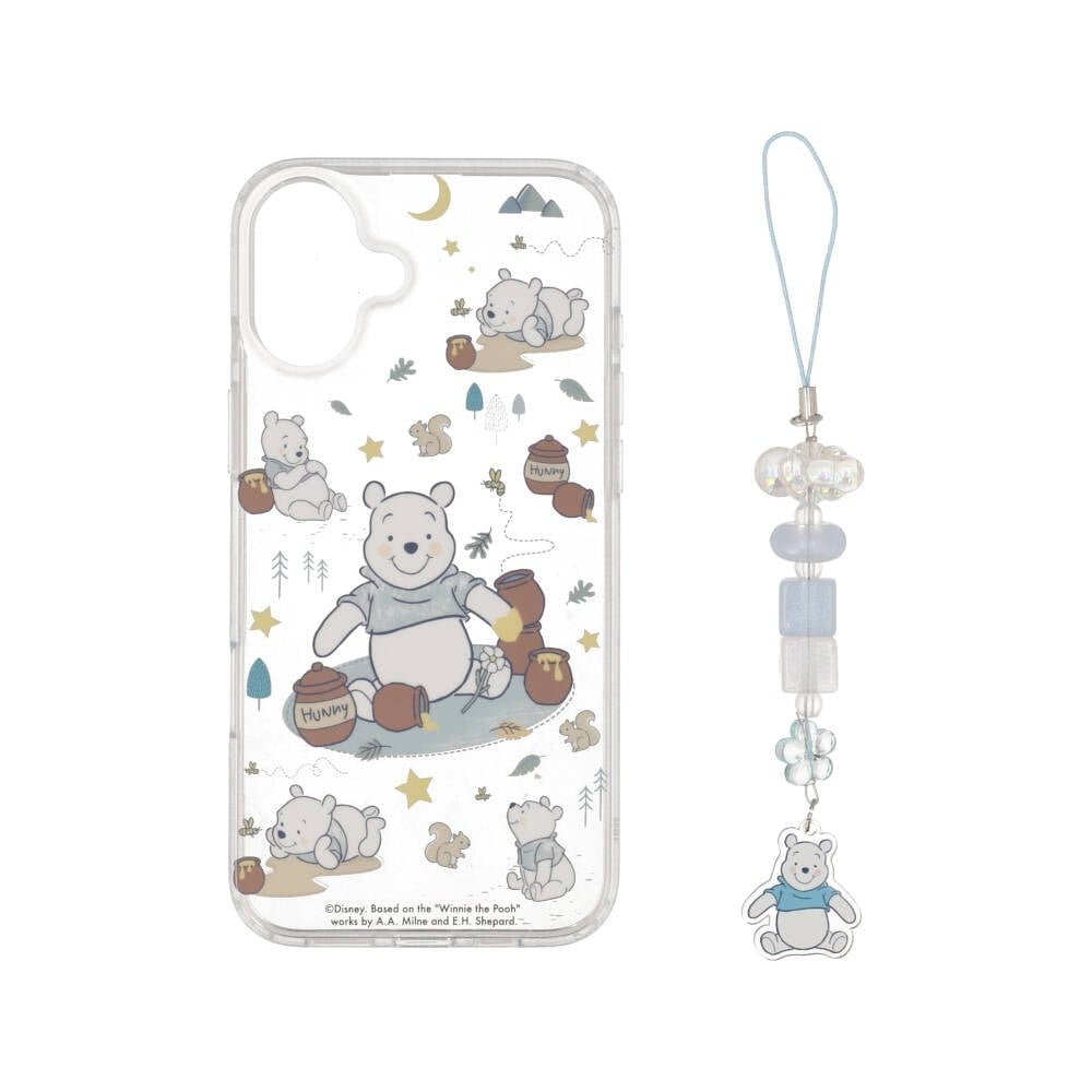 Blue Box x Winnie the Pooh เคส iPhone 16 Plus Winnie with Honey jars