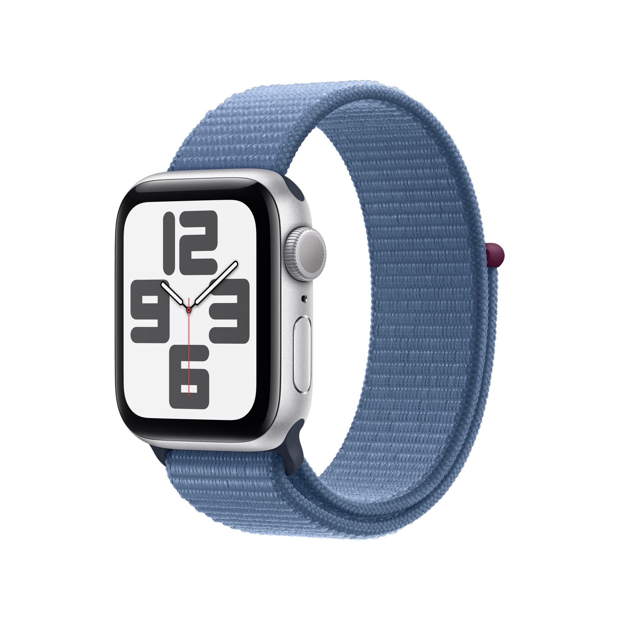 Apple Watch SE GPS 40mm Silver Aluminium Case with Winter Blue Sport Loop Studio7 online