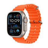 Apple Watch Ultra 2 GPS + Cellular 49mm Titanium Case with Orange Ocean Band