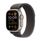 Apple Watch Ultra 2 GPS + Cellular 49mm Titanium Case with Blue/Black Trail Loop - S/M