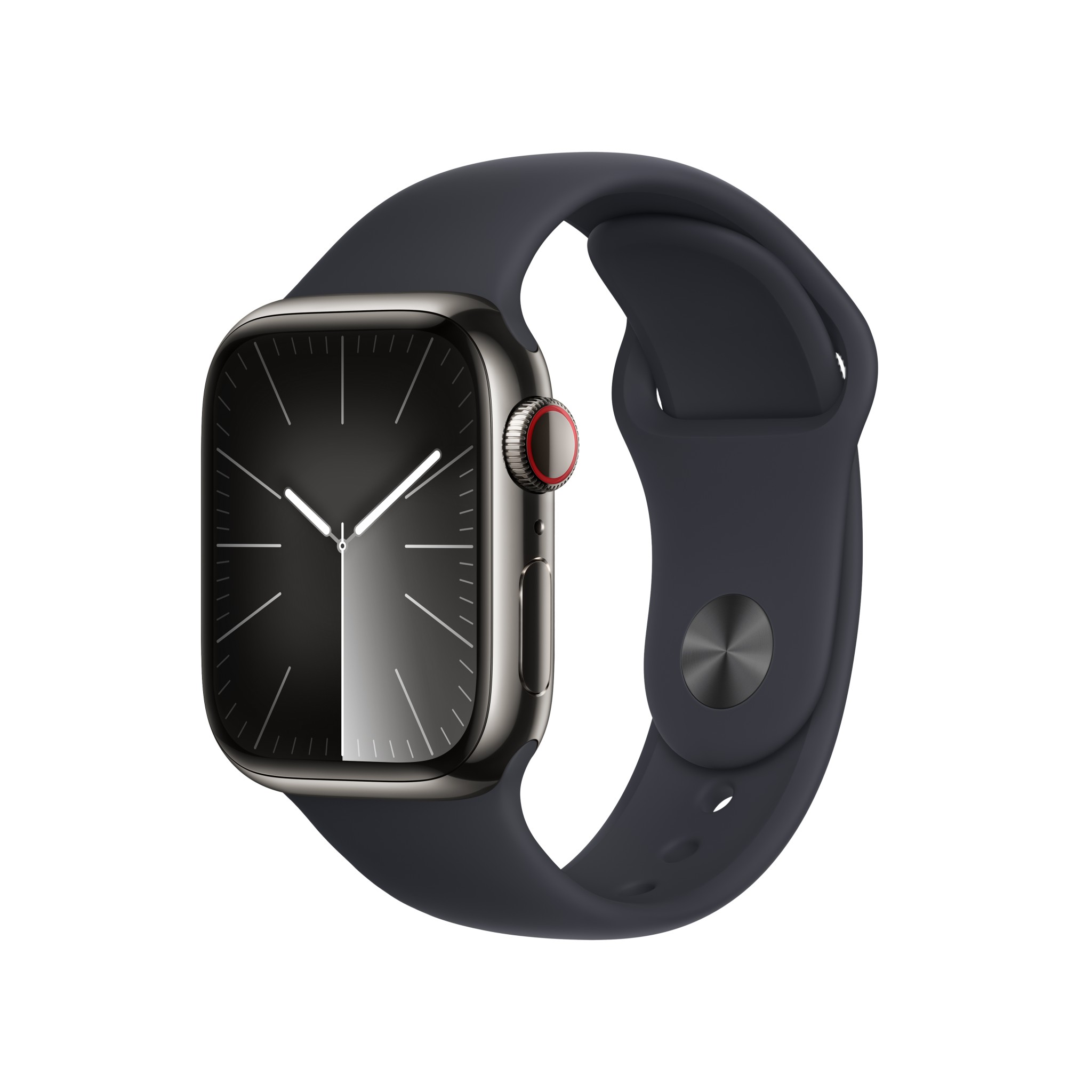 ใหม่ล่าสุด! Apple Watch Series 9 GPS + Cellular 41mm Graphite Stainless ...