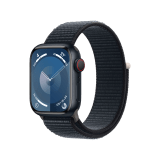 Apple Watch Series  9 GPS + Cellular 41mm Midnight Aluminium Case with Midnight Sport Loop