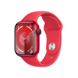 Apple Watch Series  9 GPS + Cellular 41mm (PRODUCT)RED Aluminium Case with (PRODUCT)RED Sport Band - M/L