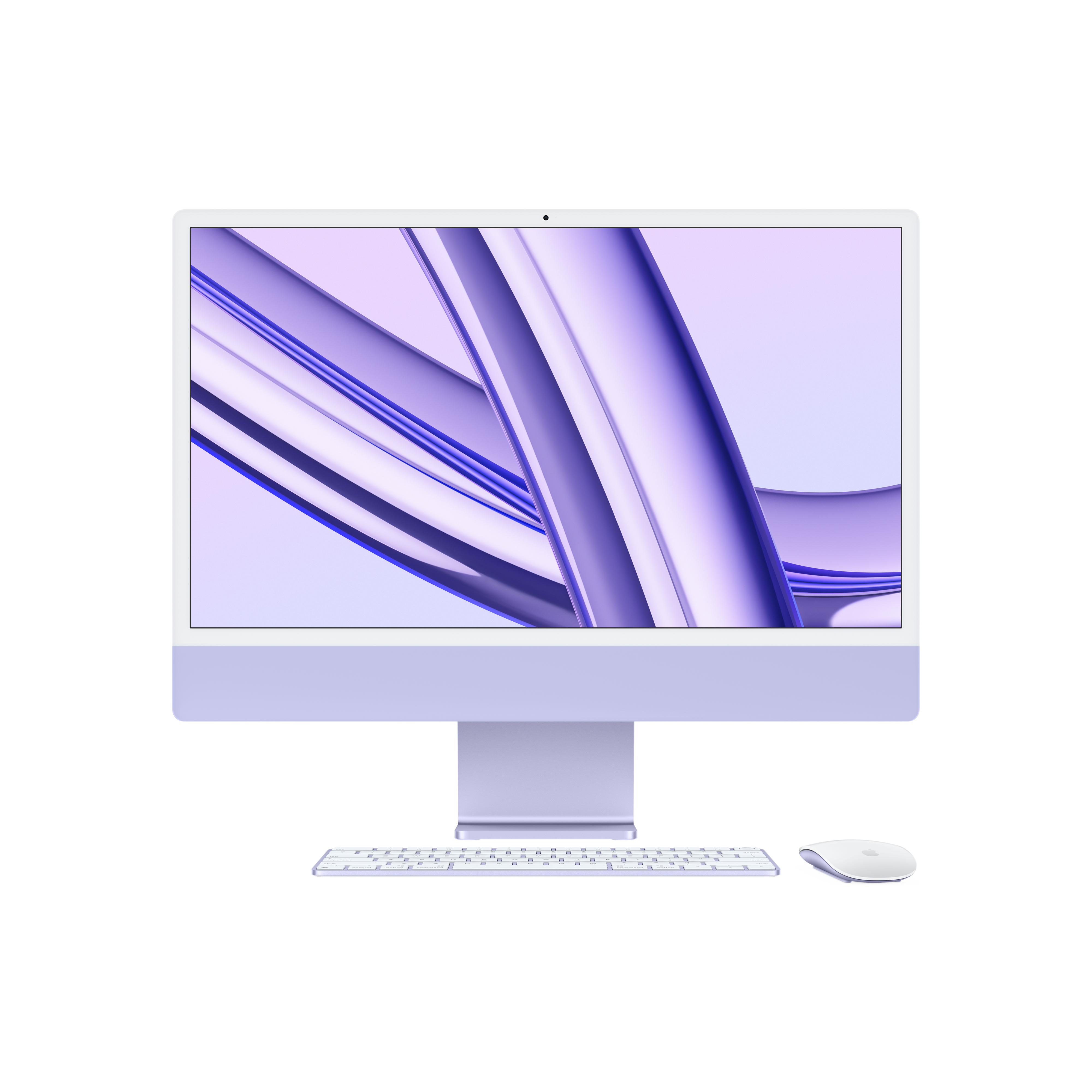 iMac 24" with Retina 4.5K display/M3 chip/8C CPU/10C GPU/8GB/512GB Purple (2023)