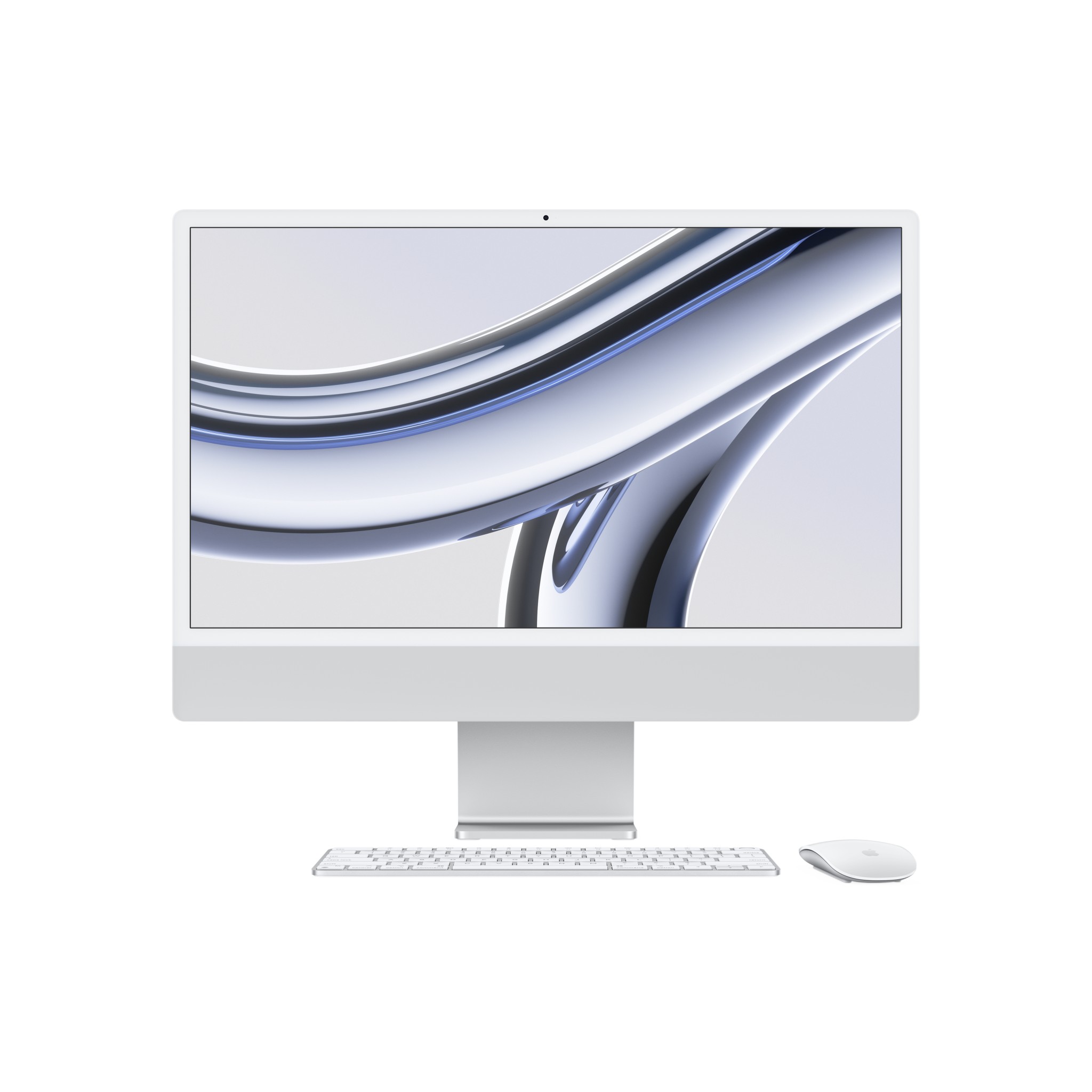 iMac 24" with Retina 4.5K display/M3 chip/8C CPU/10C GPU/8GB/256GB Silver (2023)