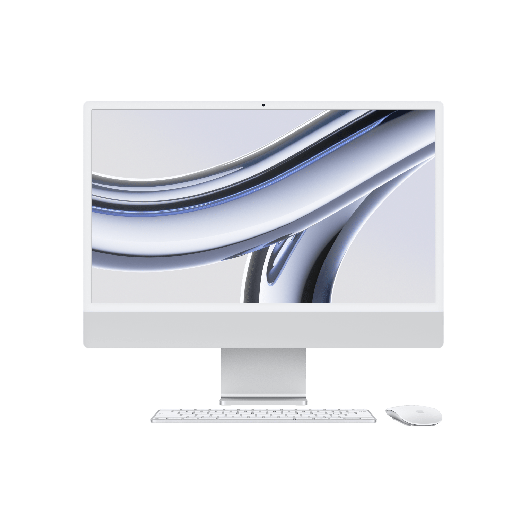 iMac 24" with Retina 4.5K display/M3 chip/8C CPU/10C GPU/8GB/256GB Silver (2023)