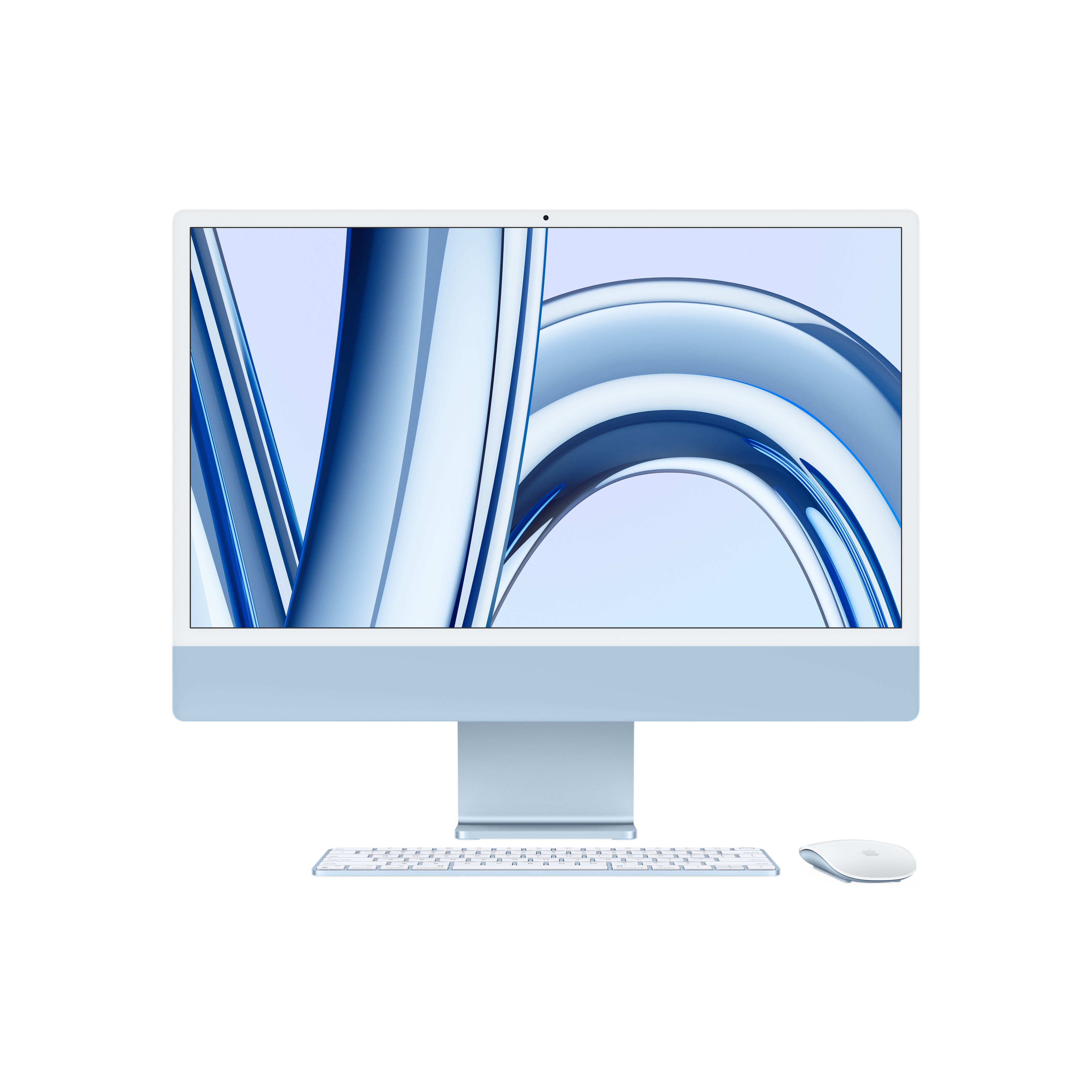 iMac 24" with Retina 4.5K display/M3 chip/8C CPU/10C GPU/8GB/512GB Blue (2023)