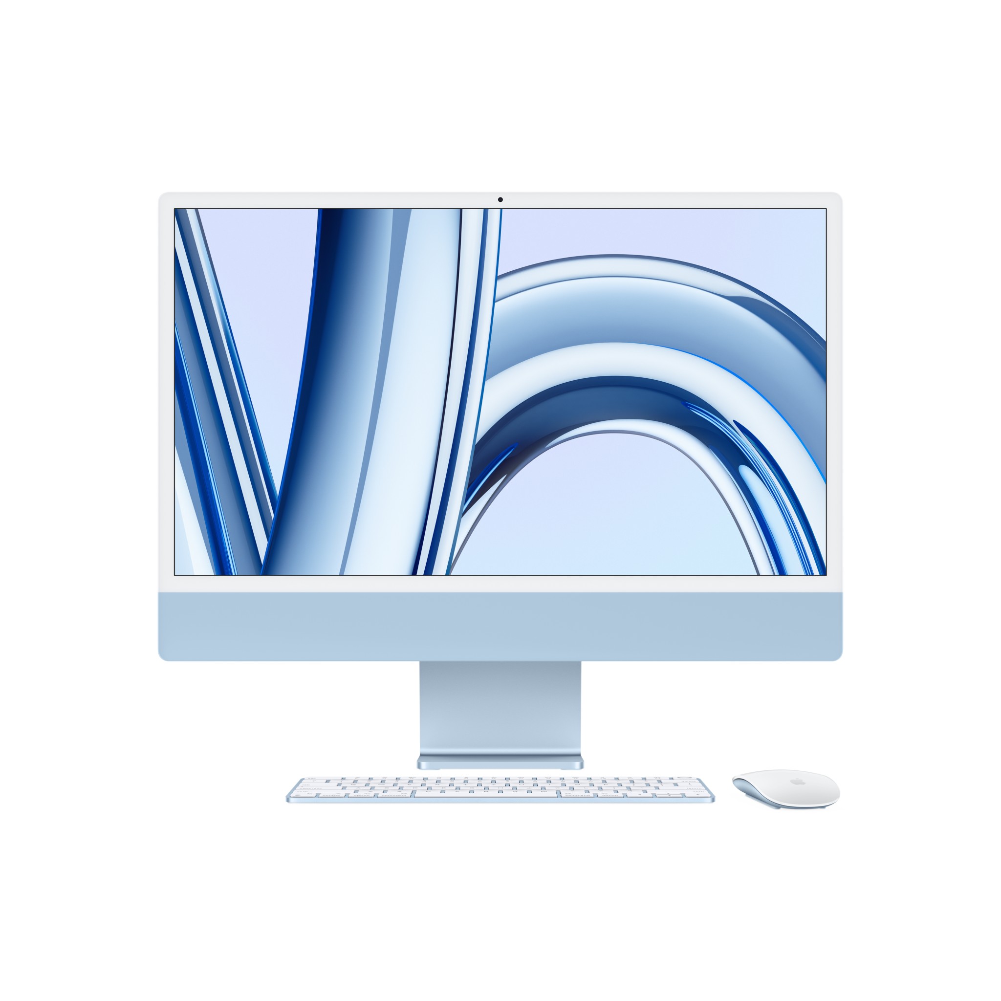 iMac 24" with Retina 4.5K display/M3 chip/8C CPU/8C GPU/8GB/256GB Blue (2023)