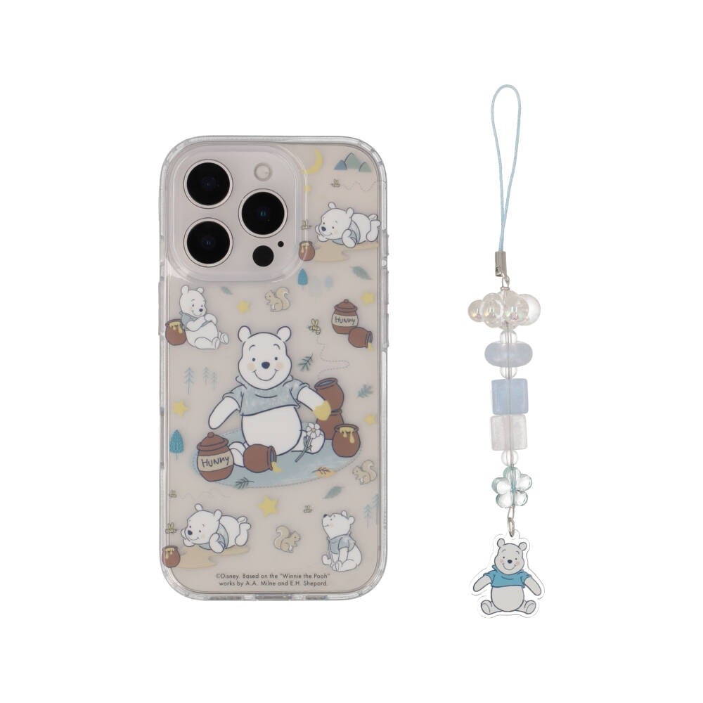 Blue Box x Winnie the Pooh เคส iPhone 16 Pro Winnie with Honey jars