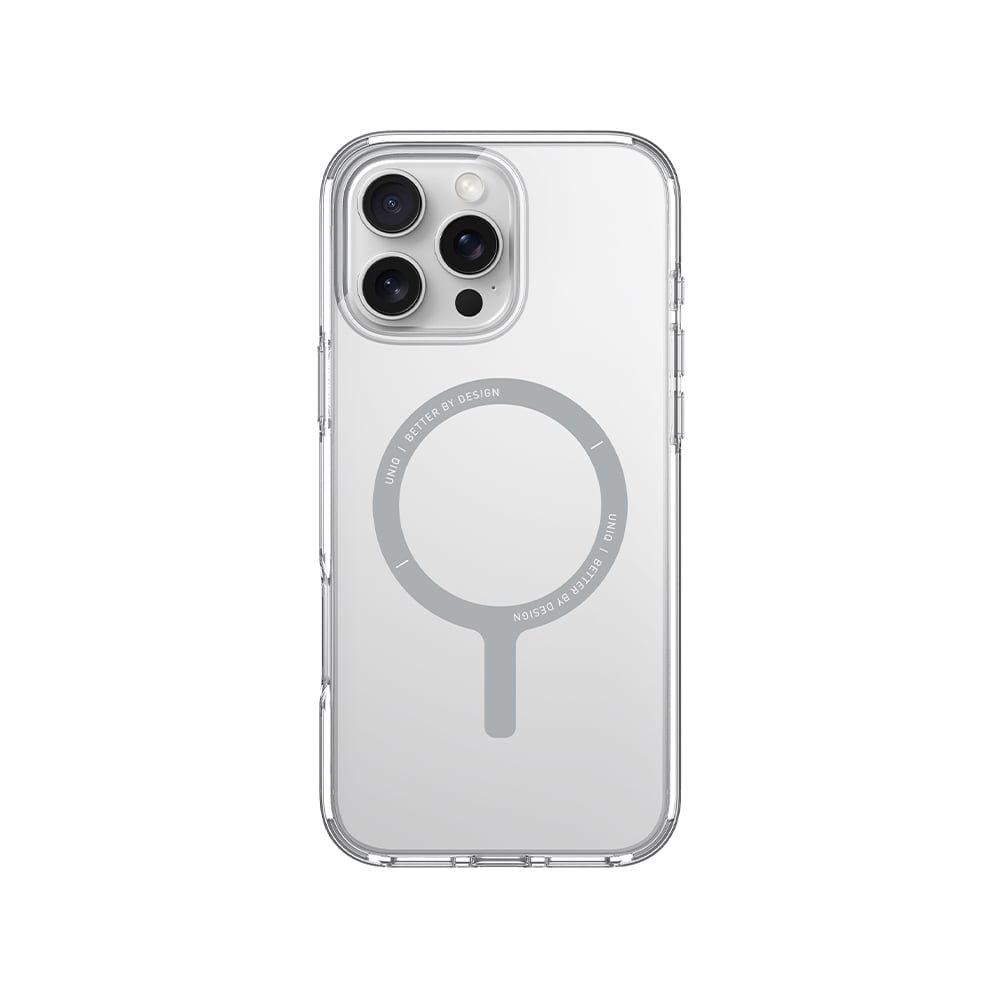 เคส Uniq iPhone 16 Pro Max Magclick Clario (ECO) Clear