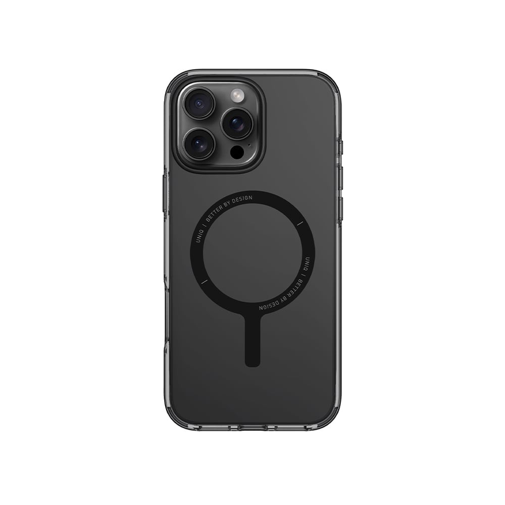 เคส Uniq iPhone 16 Pro Max Magclick Clario (ECO) Smoke