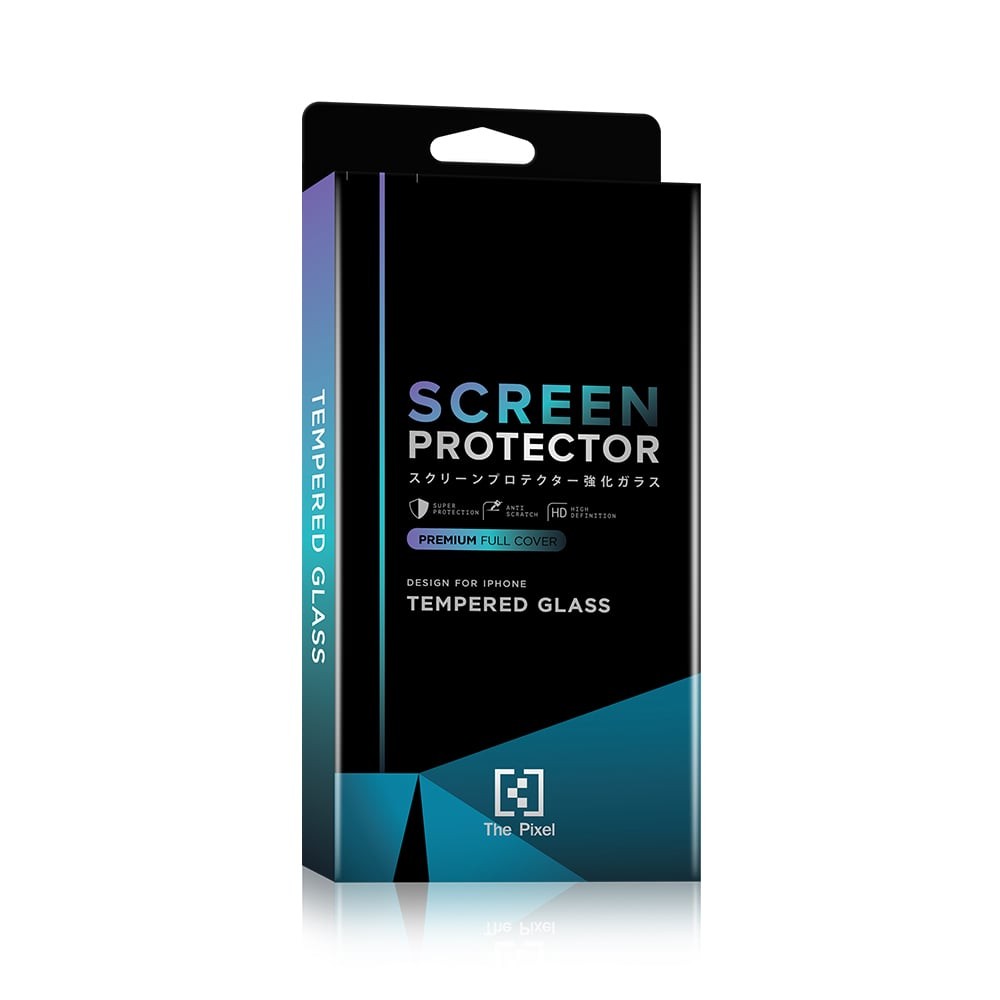 ฟิล์มกันรอย The Pixel Tempered Glass iPhone 16 Plus Black