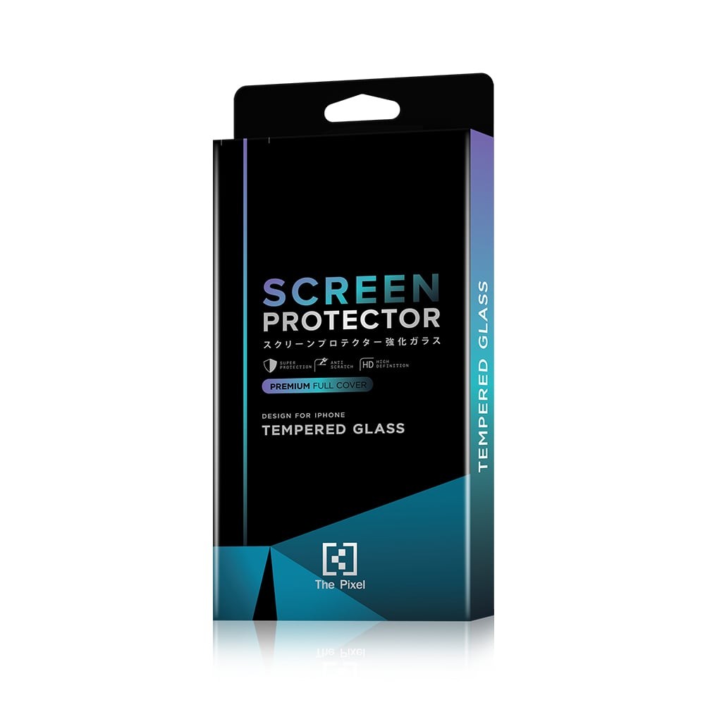 ฟิล์มกันรอย The Pixel Tempered Glass iPhone 16 Pro Max Black