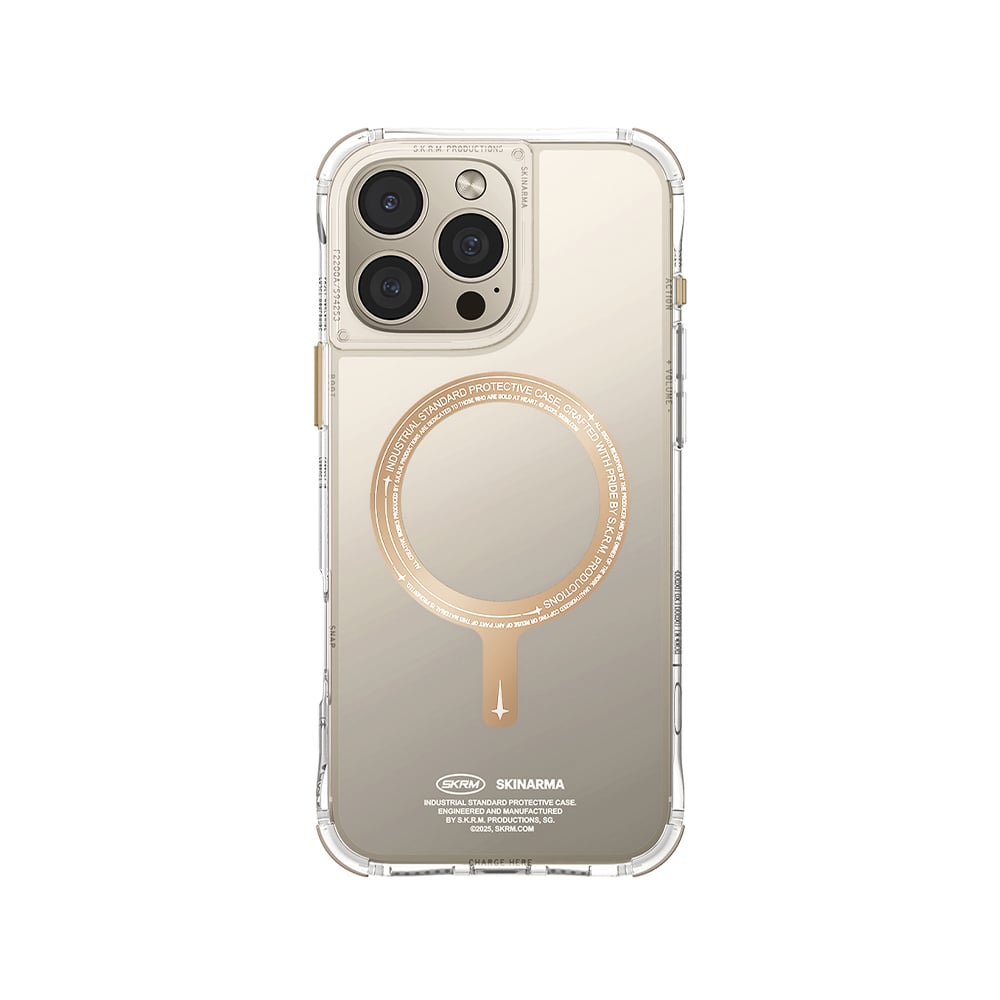 เคส Skinarma iPhone 16 Pro Saido Magsafe (Prime Edition) Champagne