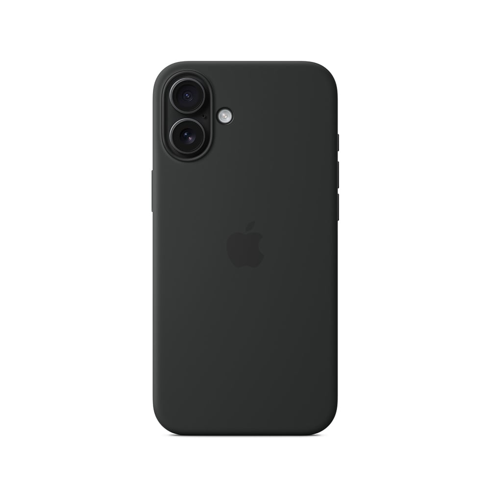 Apple iPhone 16 Plus Silicone Case with MagSafe - Black