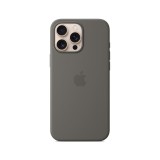 Apple iPhone 16 Pro Max Silicone Case with MagSafe - Stone Gray