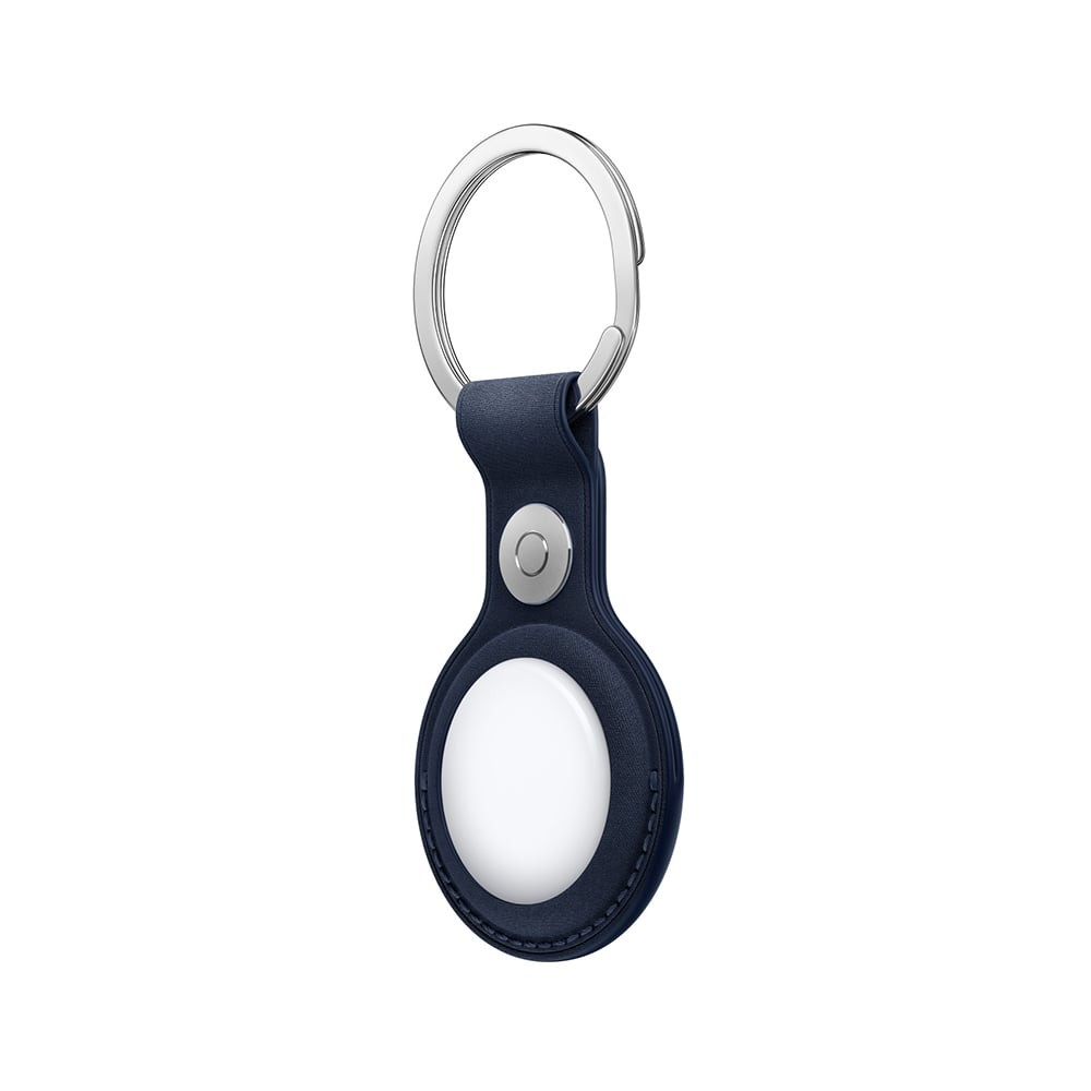 Apple AirTag FineWoven Key Ring - Deep Blue