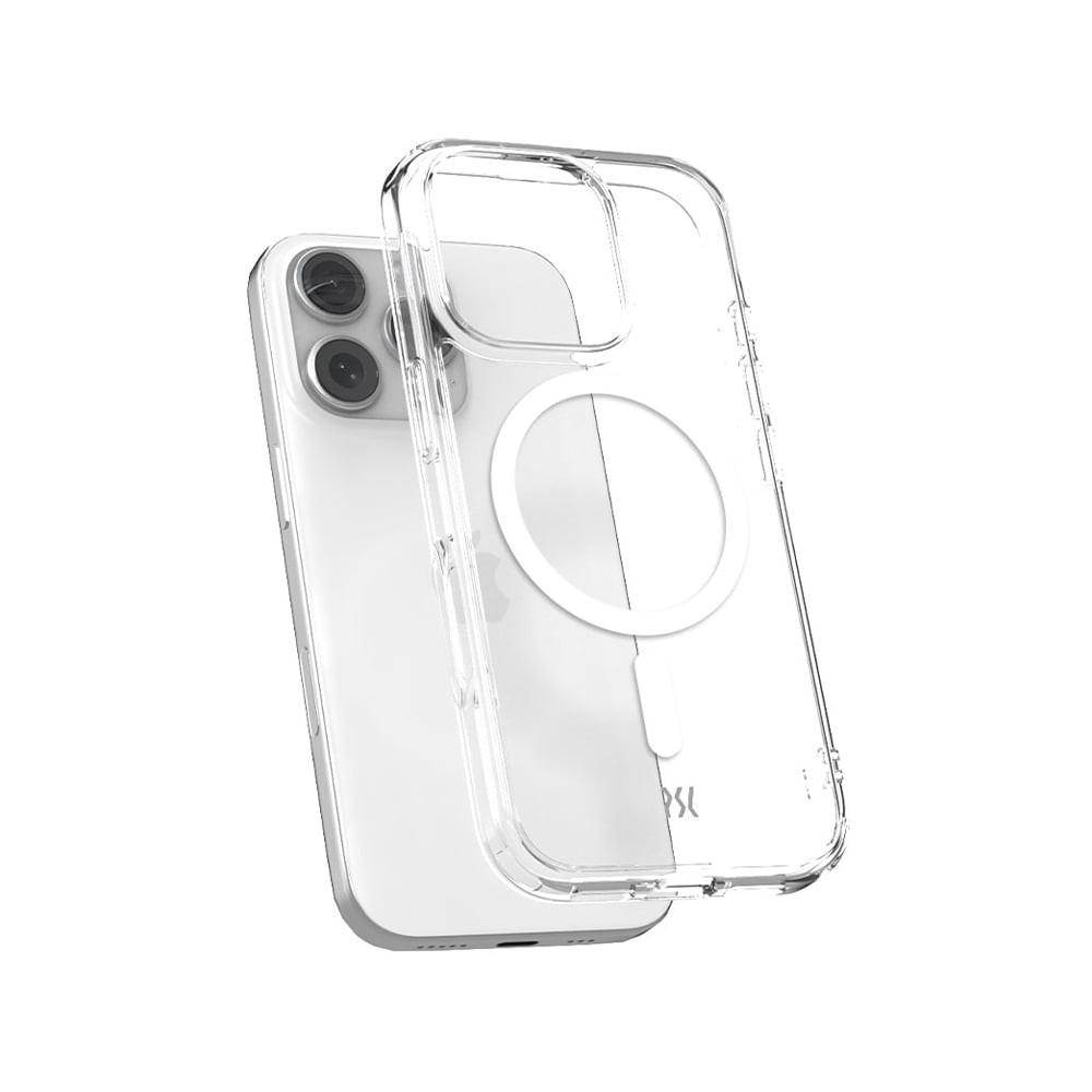 เคส Power Support iPhone 16 Pro Air Jacket Mag Hybrid Clear