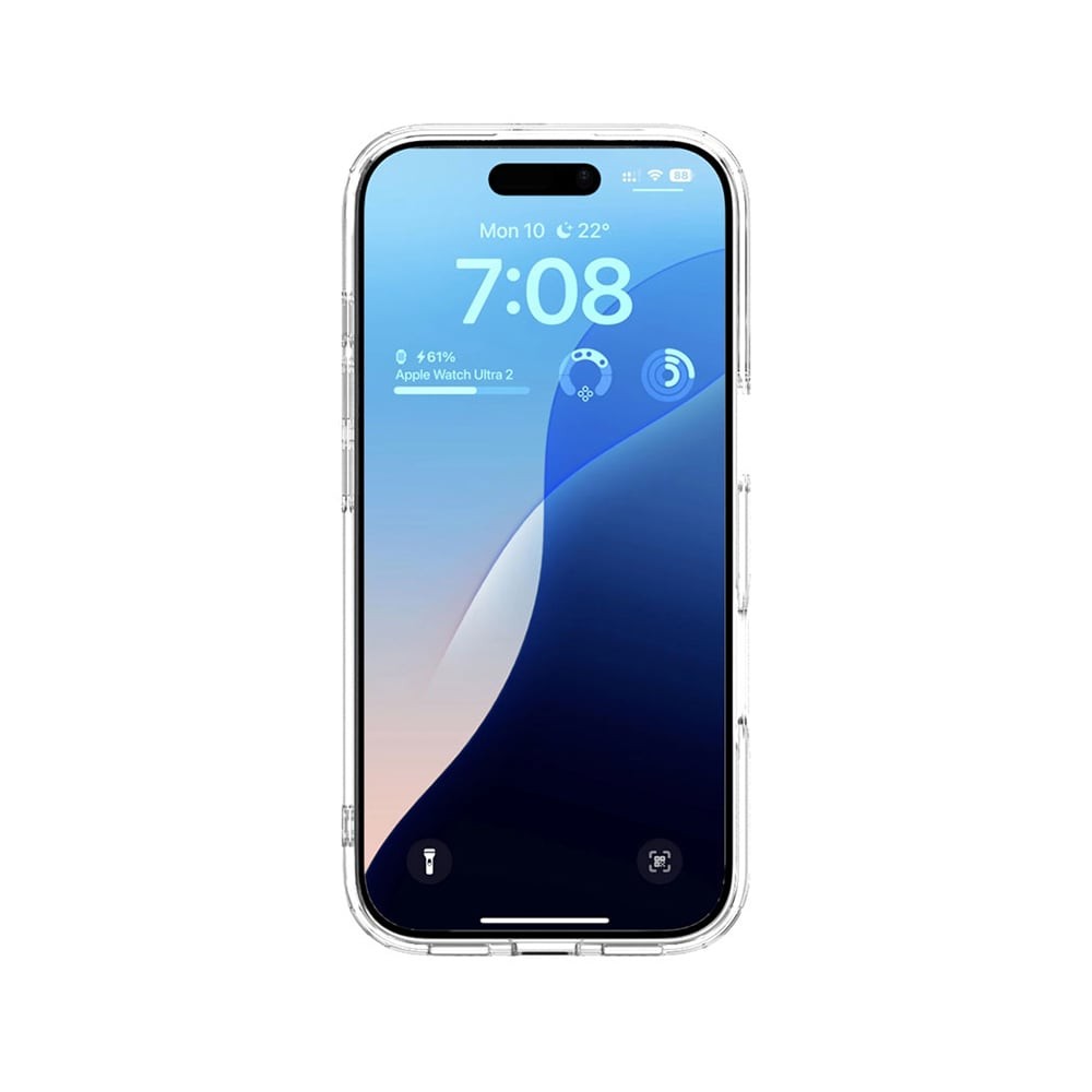 เคส Power Support iPhone 16 Pro Air Jacket Mag Hybrid Clear
