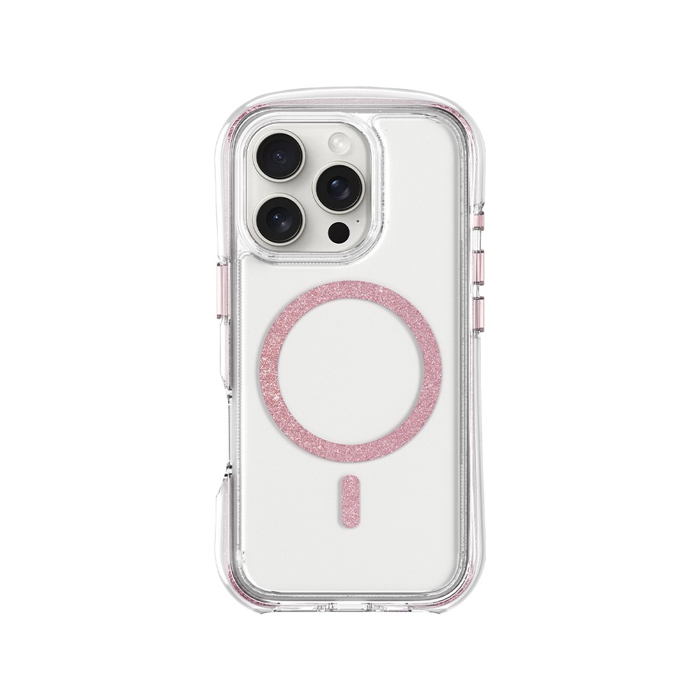 เคส LAUT iPhone 16 Pro Max Aero Sparkle Crystal Pink