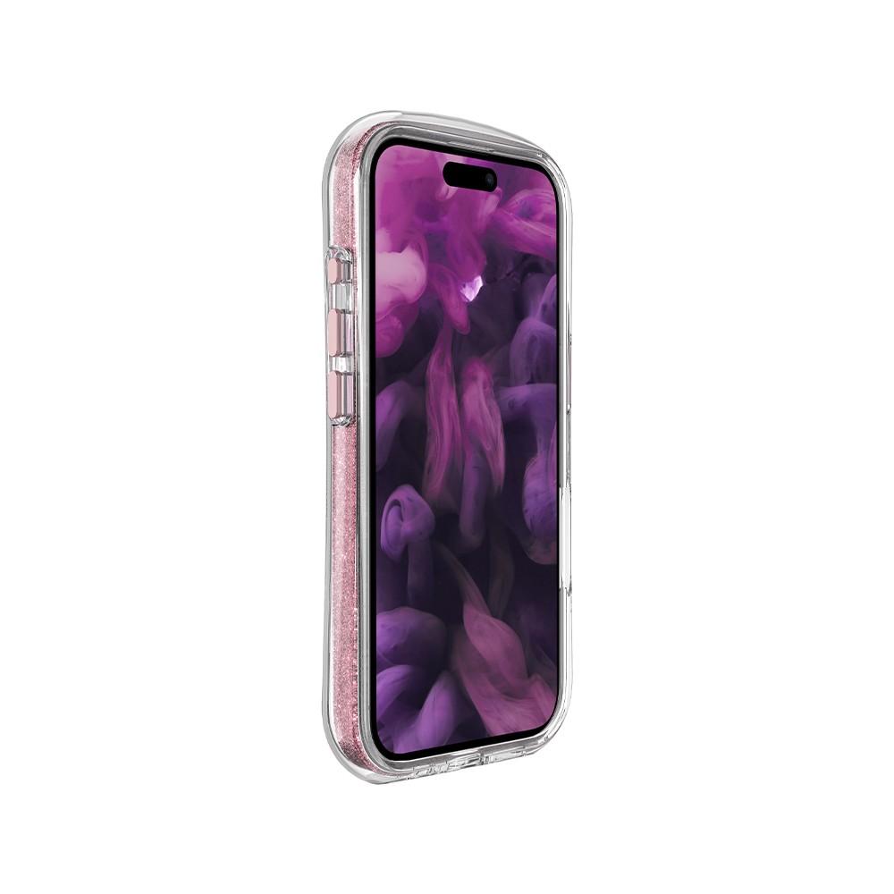 เคส LAUT iPhone 16 Pro Max Aero Sparkle Crystal Pink