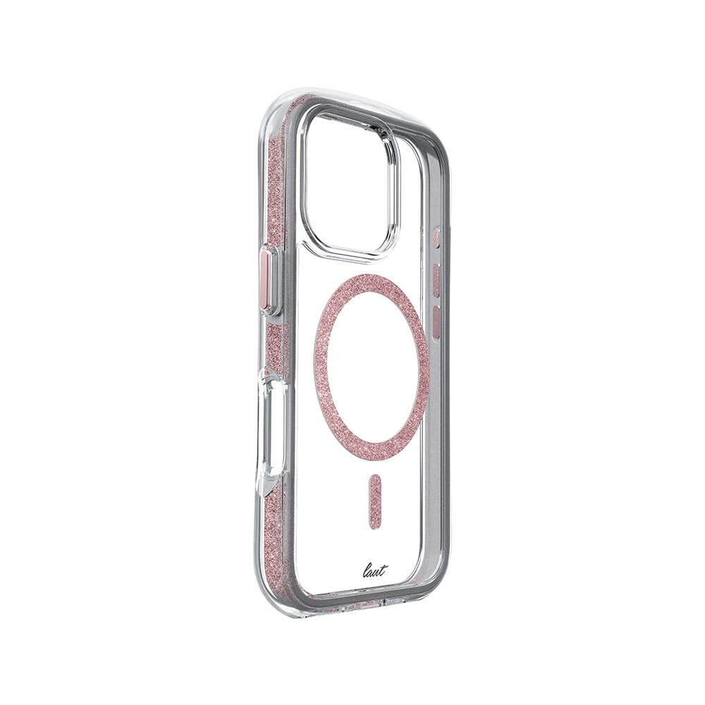 เคส LAUT iPhone 16 Pro Max Aero Sparkle Crystal Pink