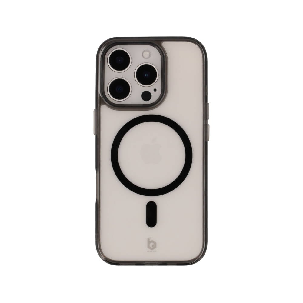 เคส Blue Box iPhone 16 Pro Clear with black frame with Magnetic