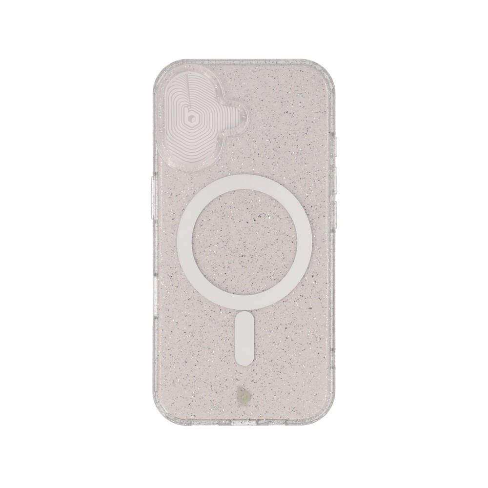 เคส Blue Box iPhone 16 Grey Glitter with Magnetic