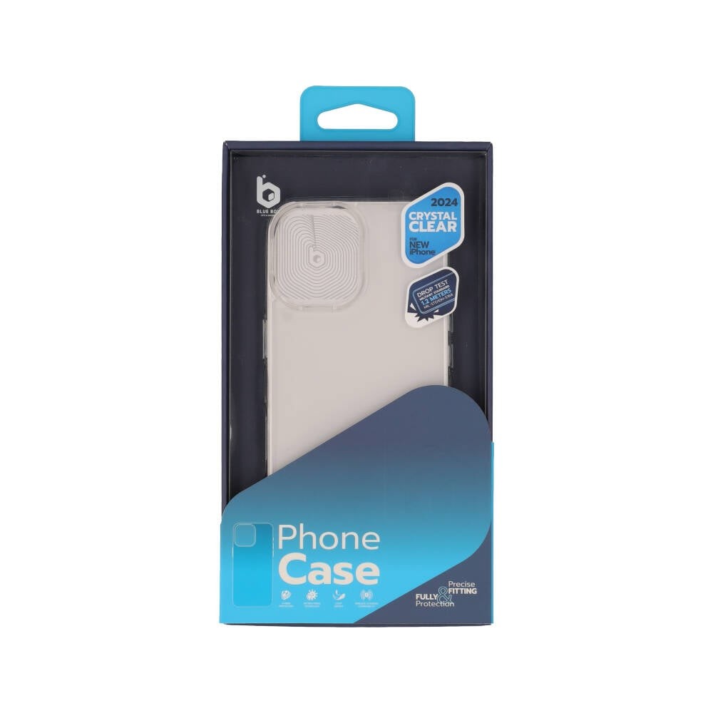 เคส Blue Box iPhone 16 Crystal clear 1.6 mm