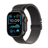 Apple Watch Ultra 2 GPS + Cellular 49mm Black Titanium Case with Black Titanium Milanese Loop - L