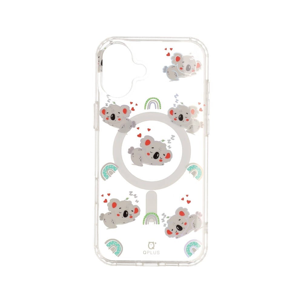 เคส QPLUS iPhone 16 Plus Koala Clear with Magnetic