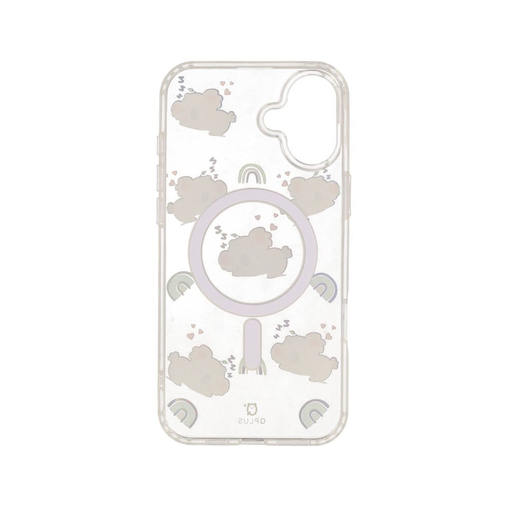 เคส QPLUS iPhone 16 Plus Koala Clear with Magnetic