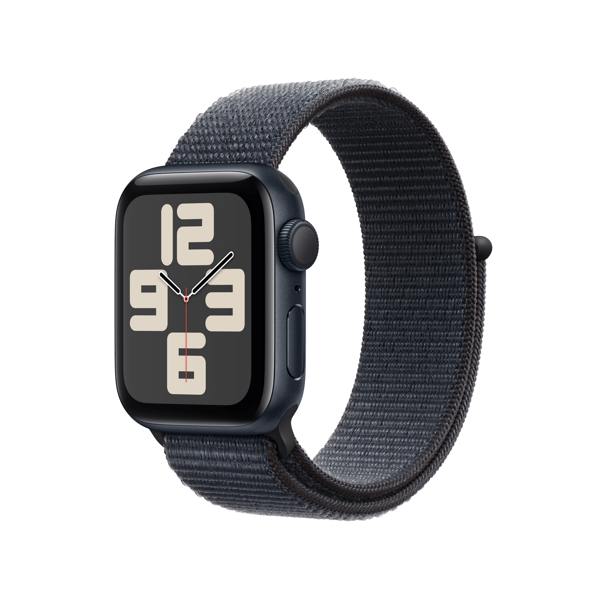 Apple Watch SE GPS 40mm Midnight Aluminium Case with Ink Sport Loop