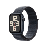 Apple Watch SE GPS 40mm Midnight Aluminium Case with Ink Sport Loop