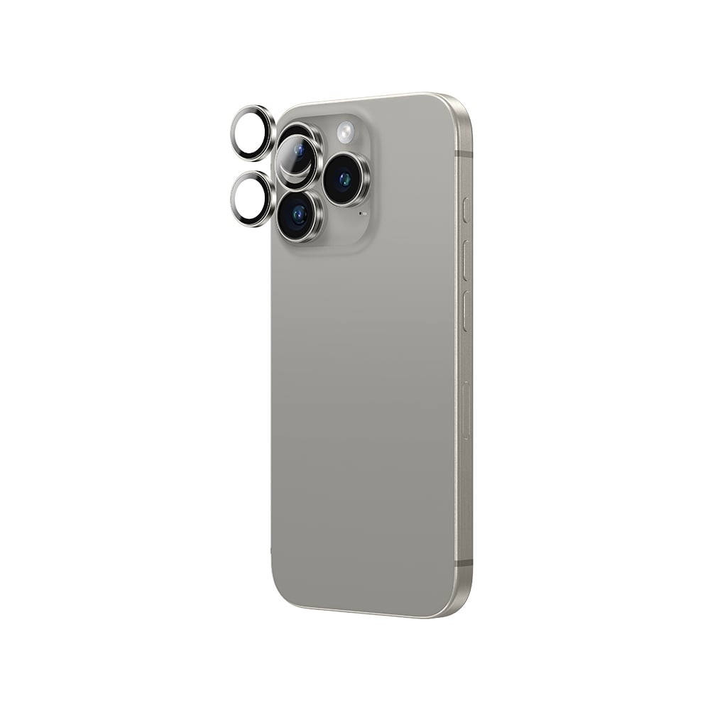 ฟิล์มกันเลนส์ AMAZINGthing Camera Lens iPhone 16 Pro/16 Pro Max Sapphire Titanium