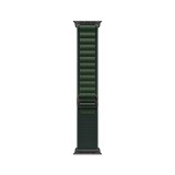 Apple Watch 49mm Dark Green Alpine Loop - Large - Black Titanium Finish