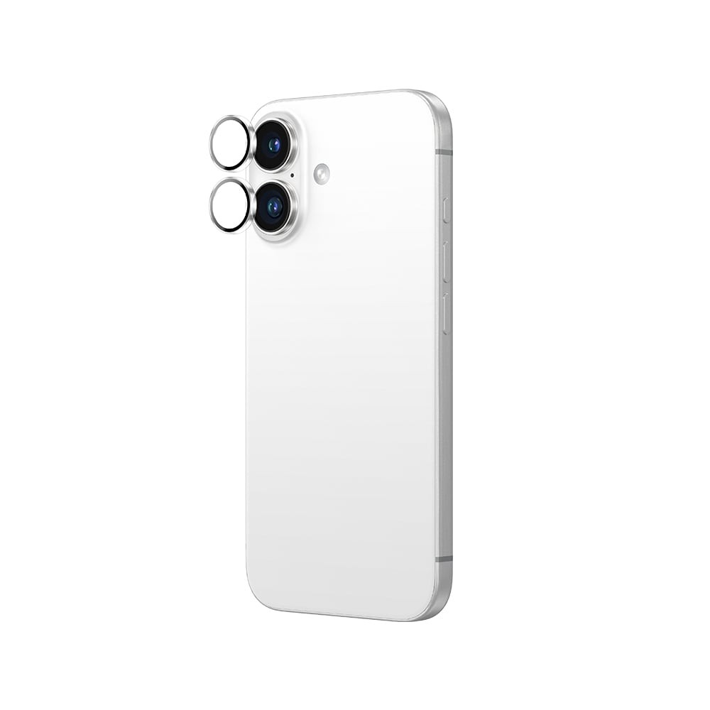 ฟิล์มกันเลนส์ AMAZINGthing Camera Lens iPhone 16/16 Plus (Two Lens) Crystal
