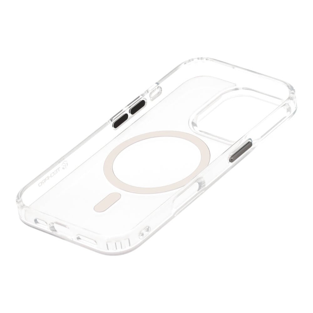 เคส TECHPRO iPhone 16 Pro Matte half clear with Magnetic