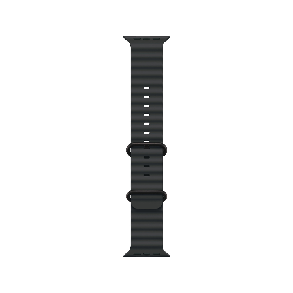 Apple Watch 49mm Black Ocean Band - Black Titanium Finish