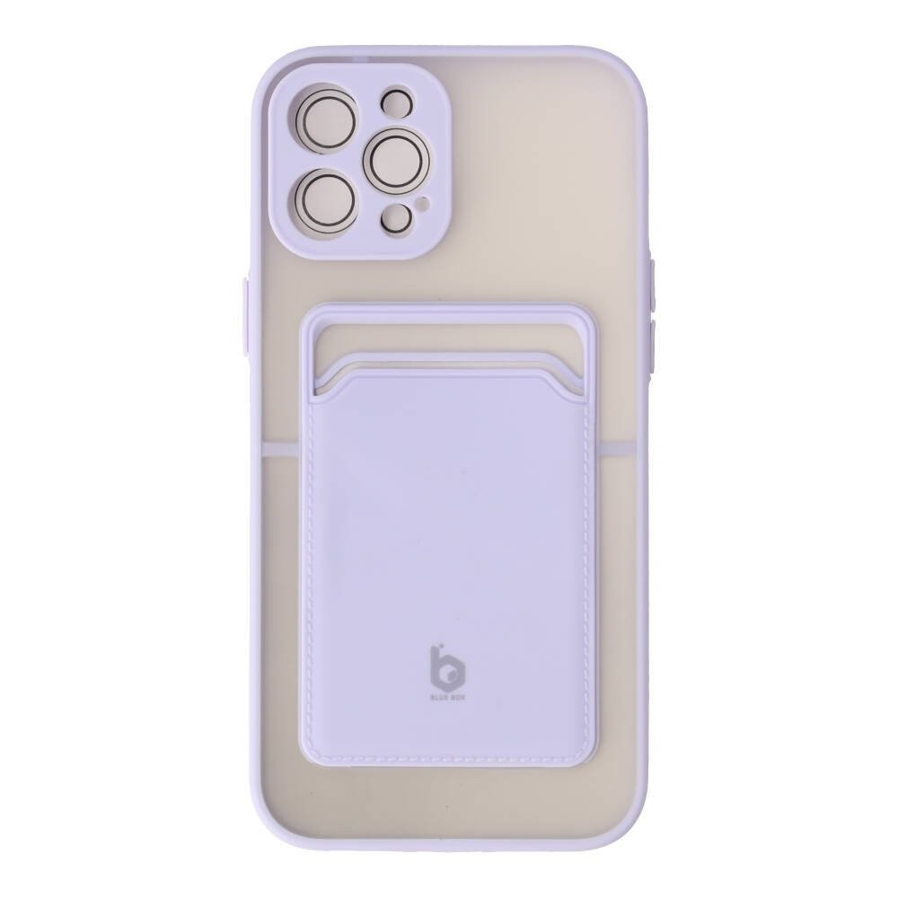 เคสไอโฟน Blue Box Casing for iPhone 12 Pro max (6.7) Clear Wallet PC