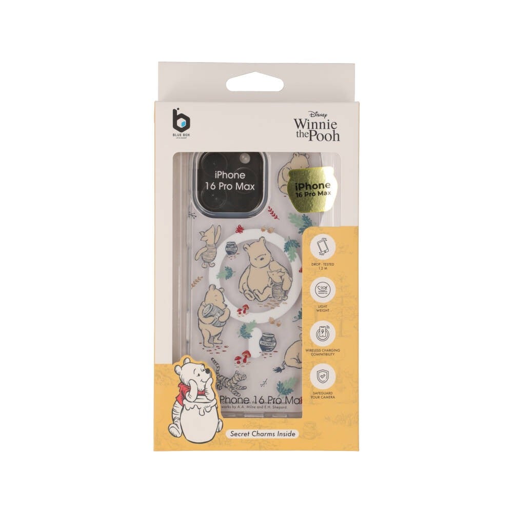 Blue Box x Winnie the Pooh เคส iPhone 16 Pro Max Winnie in Autumn