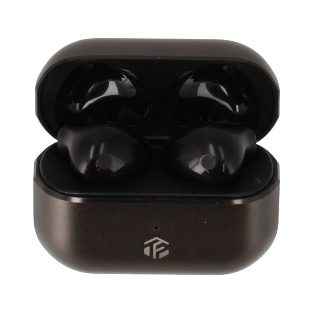 หูฟังไร้สาย TECHPRO TWS Metallic Flat Design TP-TWS01 Gray