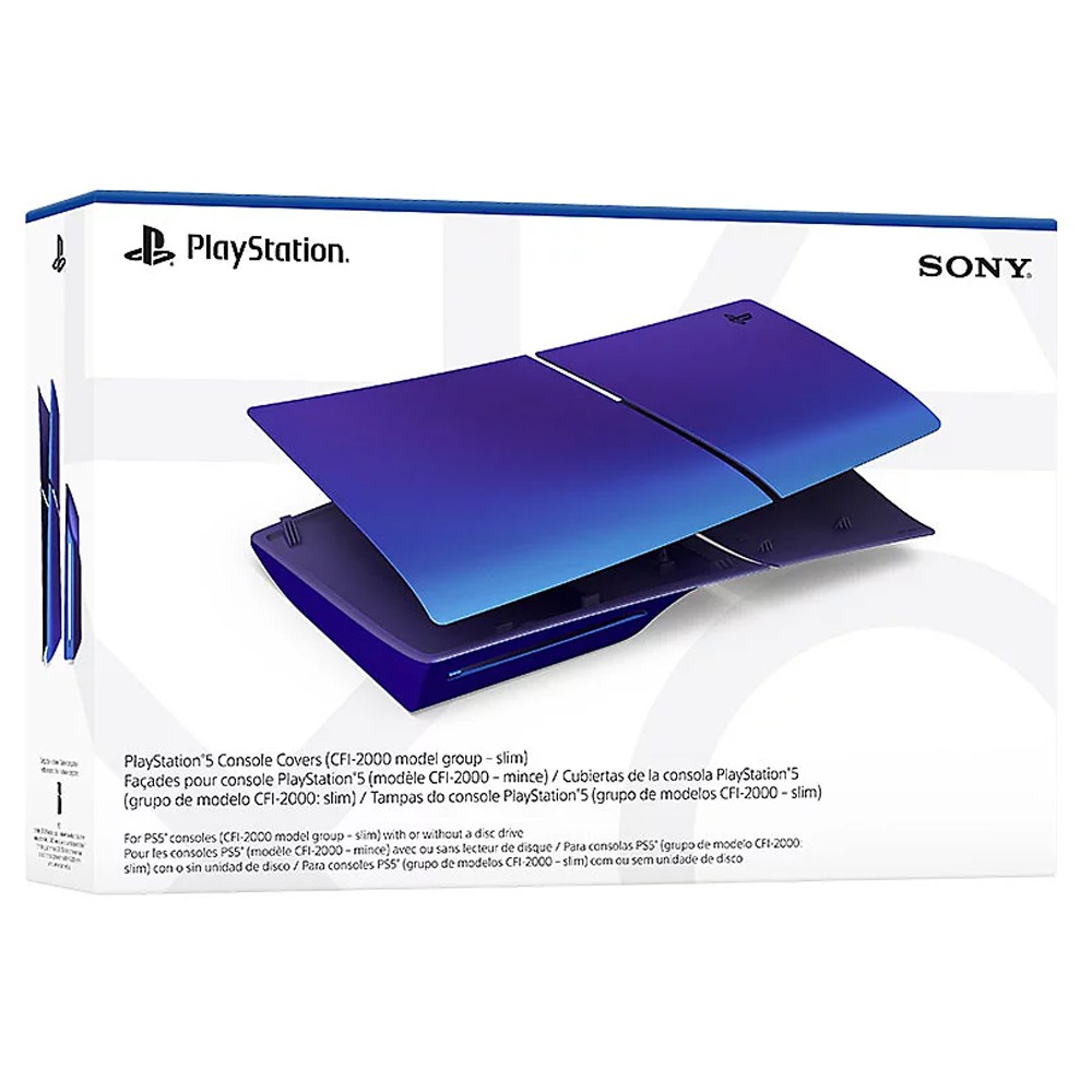 เคสคอนโซล Sony PlayStation 5 Slim Console Covers Chroma Collection - Indigo